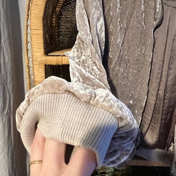 Free People Velvet Bomber jacket - Picture 6 of 10